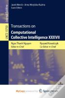 Transactions On Computational Collective Intelligence Xxxvii