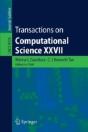 Transactions On Computational Science Xxvii - Preview