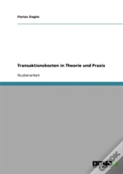 Capa do artigo Transaktionskosten In Theorie Und Praxis