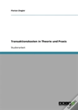 Capa do artigo Transaktionskosten In Theorie Und Praxis