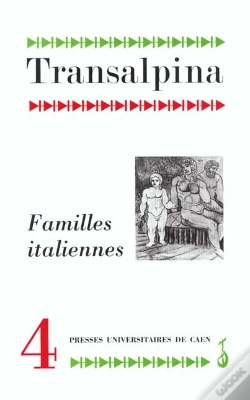 Capa do artigo Transalpina, N° 4/2000 : Familles Italiennes