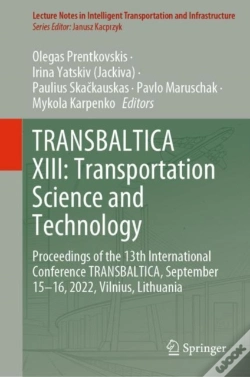 Capa do artigo Transbaltica Xiii: Transportation Science And Technology