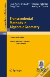 Capa do artigo Transcendental Methods In Algebraic Geometry