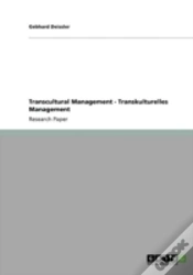 Capa do artigo Transcultural Management - Transkulturelles Management