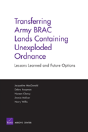 Transferring Army Brac Lands Containing Unexploded Ordnance - Preview