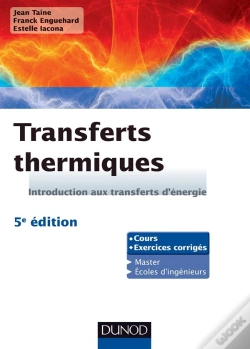 Capa do artigo Transferts Thermiques ; Introduction Aux Transferts D'Énergie ; 5e Édition