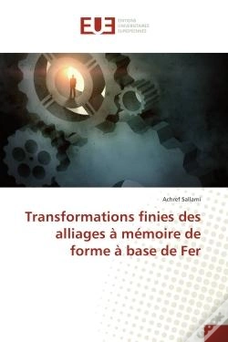 Capa do artigo Transformations Finies Des Alliages A Memoire De Forme A Base De Fer