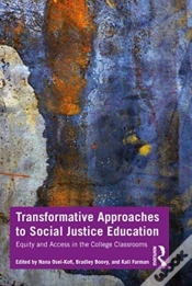 Capa do artigo Transformative Approaches To Social Justice Education