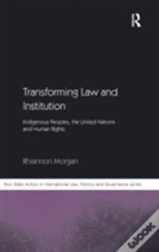 Capa do artigo Transforming Law And Institution