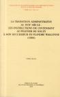 Transition Administrative Au 17eme Siècle - Preview