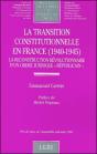 Transition Constitutionnelle En France (1940-1945) - Preview
