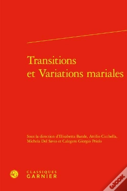 Capa do artigo Transitions Et Variations Mariales