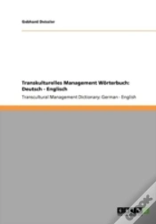 Capa do artigo Transkulturelles Management Waã‚Â¶Rterbuch
