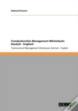 Capa do artigo Transkulturelles Management Waã‚Â¶Rterbuch