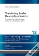 Translating Audio Description Scripts