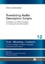 Translating Audio Description Scripts - Preview