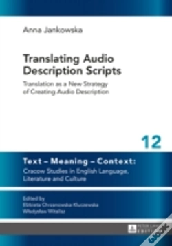 Capa do artigo Translating Audio Description Scripts