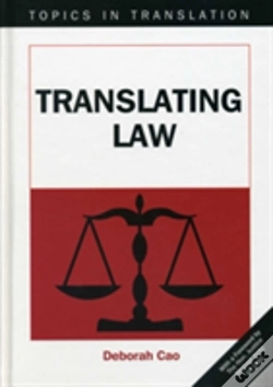 Capa do artigo Translating Law