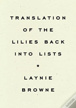 Capa do artigo Translating The Lilies Back Into Lists