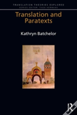 Capa do artigo Translation And Paratexts