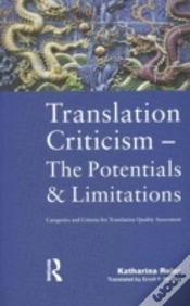Capa do artigo Translation Criticism- Potentials And Limitations