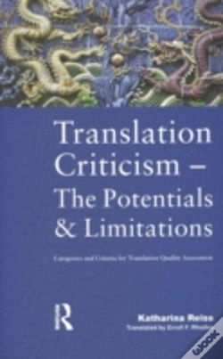 Capa do artigo Translation Criticism- Potentials And Limitations