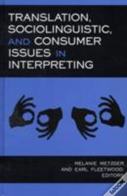 Capa do artigo Translation, Sociolinguistic And Consumer Issues In Interpreting