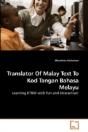 Translator Of Malay Text To Kod Tangan B - Preview