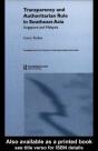 Transparency And Authoritarian Rule In Southeast Asia - Preview