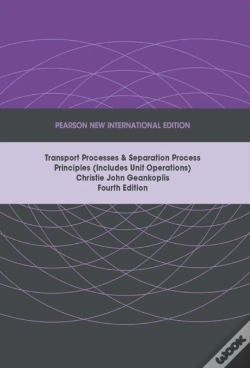 Capa do artigo Transport Processes And Separation Process Principles (Includes Unit Operations), Pearson New International Edition