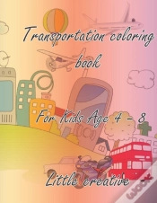 Capa do artigo Transportation Coloring Book For Kids 4-8