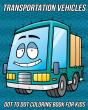 Transportation Vehicles Dot To Dot Coloring Book For Kids - Preview