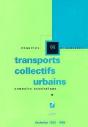 Transports Collectifs Urbains ; Annuaire Statistique 99 ; Évolution 1993-1998 - Preview