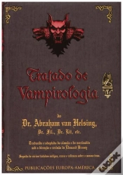 Capa do artigo Tratado de Vampirologia do Dr. Abraham Van Helsing