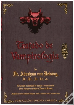 Capa do artigo Tratado de Vampirologia do Dr. Abraham Van Helsing