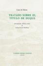 Tratado Sobre El Titulo De Duque - Preview