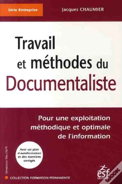 Capa do artigo Travail Et Méthodes Du Documentaliste