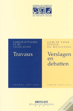 Capa do artigo Travaux ; Comite D'Etudes Et De Legislation ; Annees 1999-2000