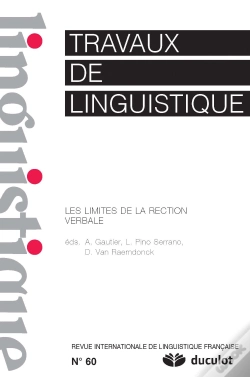 Capa do artigo Travaux De Linguistique 2010/1 - No 60