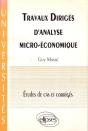 Travaux Dirigés D'Analyse Micro-Économique - Études De Cas Et Corrigés - Preview