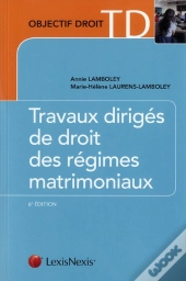 Travaux Diriges De Droit Des Regimes Matrimoniaux