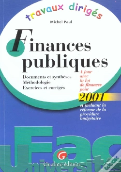 Capa do artigo Travaux Diriges De Finances Publiques