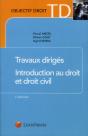 Travaux Diriges D'Introduction Au Droit Et Au Droit Civil - Preview