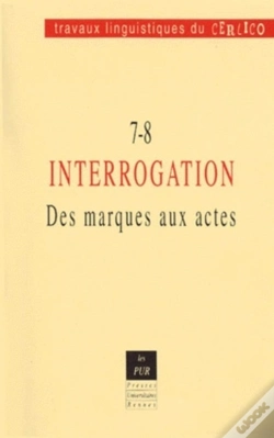 Capa do artigo Travaux Linguistiques Du Cerlico, N° 7-8/2000
