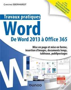 Capa do artigo Travaux Pratiques - Word - Toutes Versions 2013 A 2019 Et Office 365