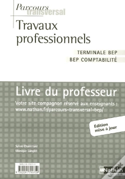 Capa do artigo Travaux Professionnels ; Terminale Bep Comptabilité ; Livre Du Professeur (Édition 2006)