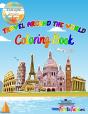 Travel Around The World Coloring Book - Preview