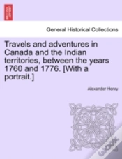 Capa do artigo Travels And Adventures In Canada And The