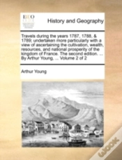 Capa do artigo Travels During The Years 1787, 1788, & 1