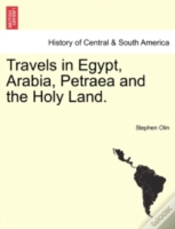 Capa do artigo Travels In Egypt, Arabia, Petraea And The Holy Land.